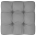 Juego de muebles de jardín 5 pzas y cojines madera pino maciza