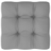 Juego de muebles de jardín 5 pzas y cojines madera pino maciza