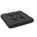 Set de muebles de jardín 11 pzas con cojines madera pino gris