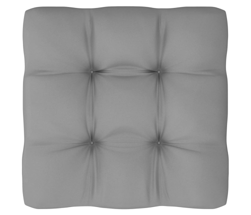 Juego de muebles de jardín 10 pzas y cojines madera maciza pino