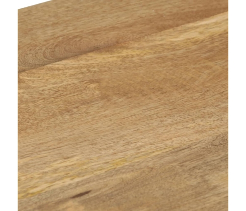 Mesa auxiliar de madera maciza de mango 35x45x65 cm