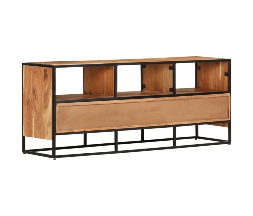 Mueble para la TV madera maciza de acacia 110x30x45 cm