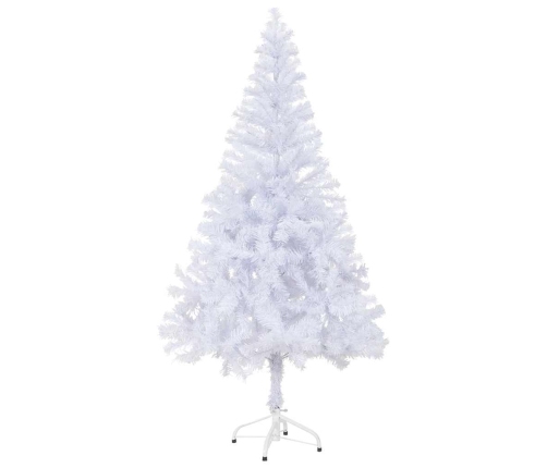 Árbol de Navidad artificial con luces y bolas 230 ramas 120 cm