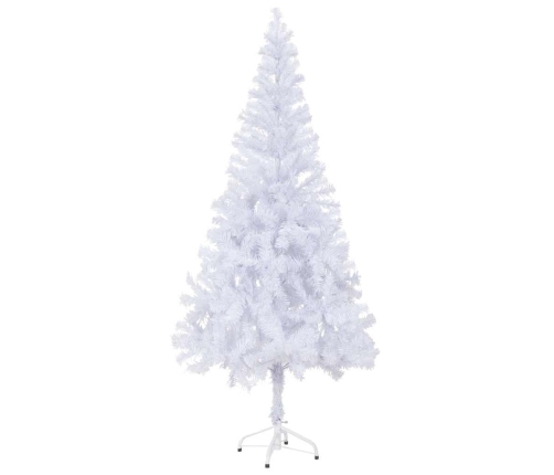 Árbol de Navidad artificial con luces y bolas 620 ramas 180 cm