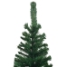 Árbol de Navidad artificial con luces y bolas verde 240 cm