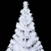 Árbol de Navidad artificial con luces y bolas 230 ramas 120 cm