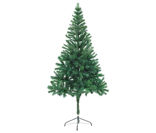 Árbol de Navidad artificial con luces y bolas 564 ramas 180 cm