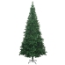 Árbol de Navidad artificial con luces y bolas verde 240 cm