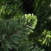 Árbol de Navidad preiluminado con luces y bolas verde 210 cm