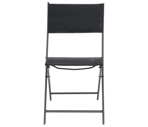 Juego de comedor para jardín 7 piezas acero