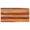 Tablero de mesa madera maciza de acacia 120x60x(2,5-2,7) cm