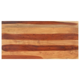 Tablero de mesa madera maciza de acacia 120x60x(2,5-2,7) cm