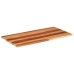 Tablero de mesa madera maciza de acacia 120x60x(2,5-2,7) cm