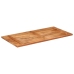 Tablero de mesa madera maciza de acacia 120x60x(2,5-2,7) cm