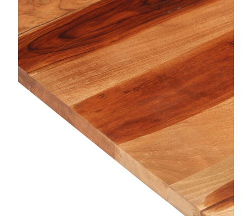 Tablero de mesa madera maciza de acacia 120x60x(2,5-2,7) cm