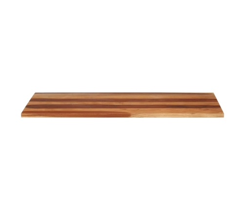 Tablero de mesa madera maciza de acacia 120x60x(2,5-2,7) cm