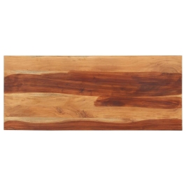 Tablero de mesa madera maciza de acacia 140x60x(2,5-2,7) cm