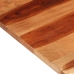 Tablero de mesa madera maciza de acacia 140x60x(2,5-2,7) cm