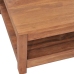 Mesa de centro de madera maciza de teca 68x67x35 cm