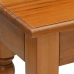 Mesa consola de madera maciza de caoba 110x30x75 cm