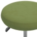 Silla de oficina giratoria de terciopelo verde claro