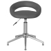 Sillas comedor giratorias 2 unidades cuero sintético gris