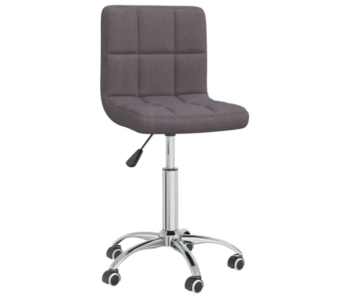 Silla de oficina giratoria tela gris taupe