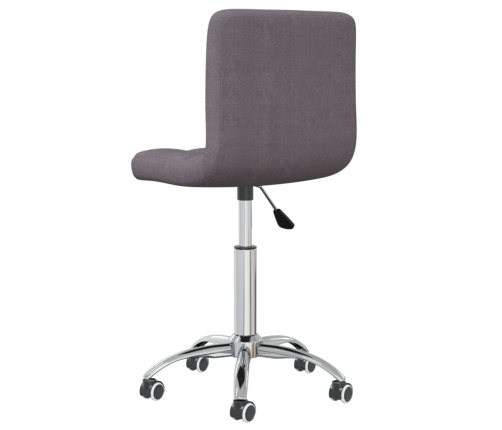 Silla de oficina giratoria tela gris taupe