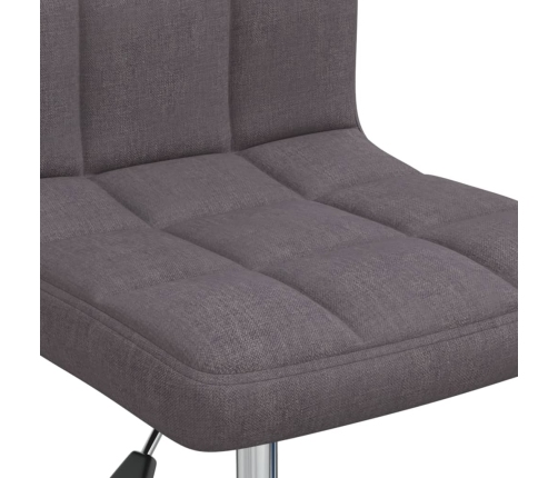 Silla de oficina giratoria tela gris taupe