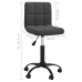 Silla de oficina giratoria de terciopelo negro