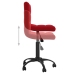 Sillas de comedor giratorias 2 uds terciopelo rojo vino tinto