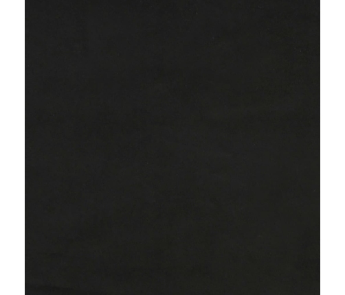 Taburete de cocina de terciopelo negro