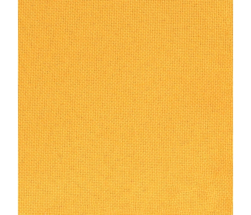 Taburete de cocina de tela amarillo mostaza