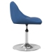 Sillas de comedor giratorias 2 uds terciopelo azul