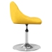 Sillas de comedor giratorias 2 uds terciopelo amarillo mostaza