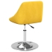 Sillas de comedor giratorias 2 uds terciopelo amarillo mostaza