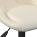 Sillas de comedor giratorias 2 uds terciopelo crema