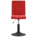 Sillas de comedor giratorias 2 uds terciopelo rojo vino tinto