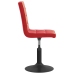 Sillas de comedor giratorias 2 uds terciopelo rojo vino tinto
