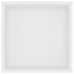 vidaXL Mueble de pared para TV madera contrachapada blanco 102x35x35cm