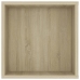 Mueble pared TV madera contrachapada roble Sonoma 102x35x35 cm