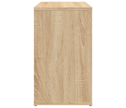 Armario auxiliar madera contrachapada roble Sonoma 60x30x50 cm