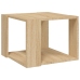 vidaXL Mesa de centro madera contrachapada roble Sonoma 40x40x30 cm