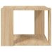 vidaXL Mesa de centro madera contrachapada roble Sonoma 40x40x30 cm