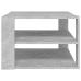 vidaXL Mesa de centro madera contrachapada gris hormigón 60x60x40 cm