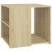 Mesa auxiliar madera contrachapada roble Sonoma 50x50x45 cm