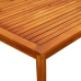 Mesa de centro de jardín madera maciza de acacia 85x85x45 cm