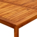 Mesa de centro de jardín madera maciza de acacia 110x110x45 cm