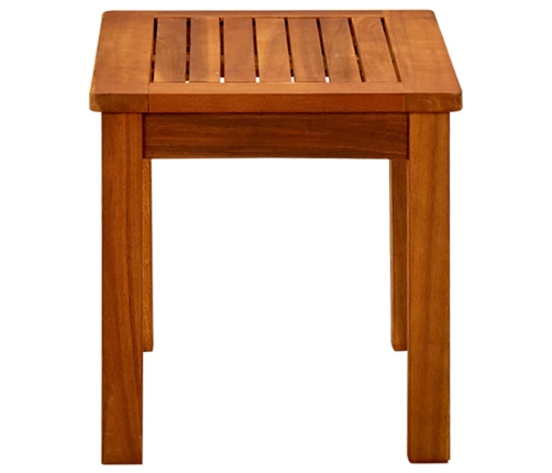 vidaXL Mesa de centro de jardín madera maciza de acacia 50x35x36 cm