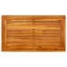 vidaXL Mesa de centro de jardín madera maciza de acacia 70x40x36 cm